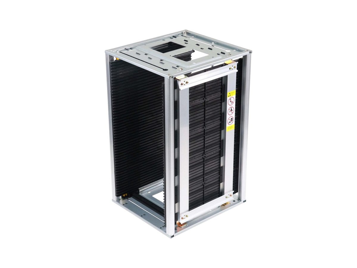 B0103GN-80C 50-slot gear-adjustable ESD magazine rack