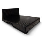 PCBH-2L-C wide-base double-angle ESD PCB holder, 25 slots