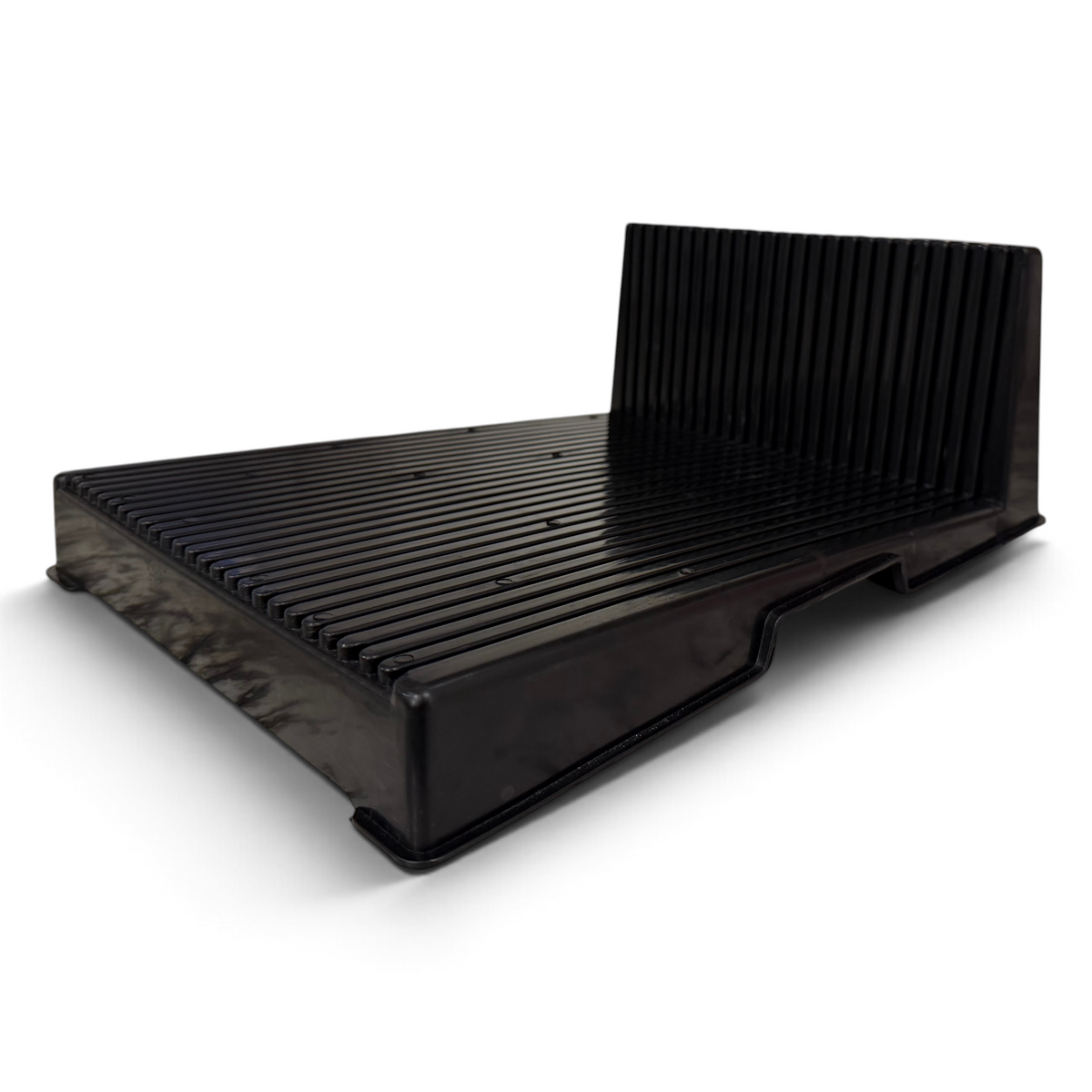 PCBH-2L-C wide-base double-angle ESD PCB holder, 25 slots
