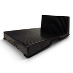 PCBH-2L-C wide-base double-angle ESD PCB holder, 25 slots