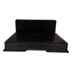 PCBH-C ESD conductive PCB holder, 25 angled slots