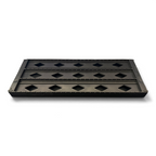 RA-16C Universal Conductive ESD Circuit Board Holder Rack, 16-7/8 x 6-5/16 in (428 x 160 mm), 25 Slots, Pack of 10, view 1