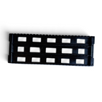 RA-17C Universal Conductive ESD Circuit Board Holder Rack, 17-1/8 x 6-5/16 in (435 x 160 mm), 25 Slots, Pack of 10, view 5