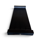 RA-19C Universal Conductive ESD Circuit Board Holder Rack, 19-1/16 x 6-3/4 in (484 x 172 mm), 25 Slots, Pack of 10, view 4