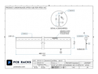 VPD3-1LB linear blade engineering drawing