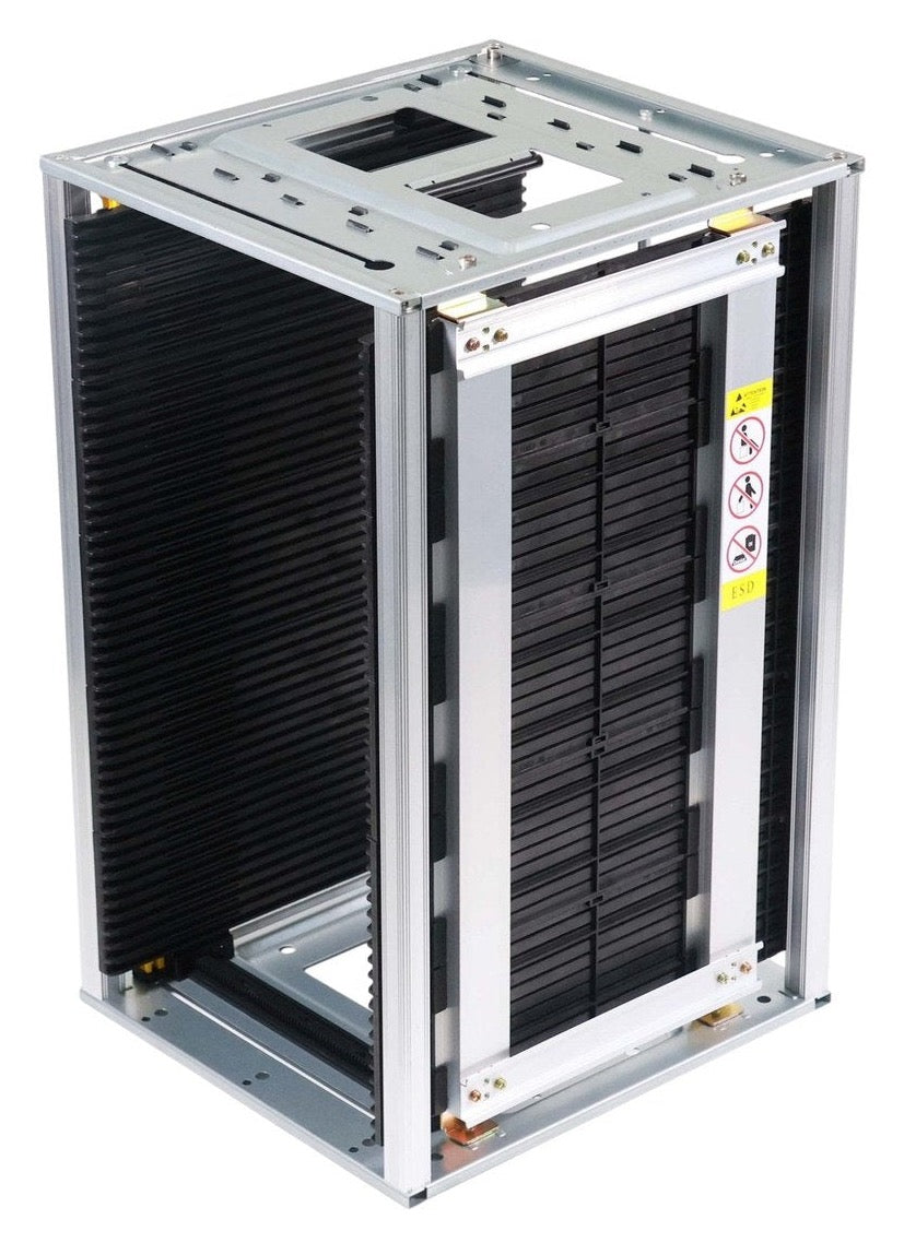 B0103GN-80C 50-slot gear-adjustable ESD magazine rack