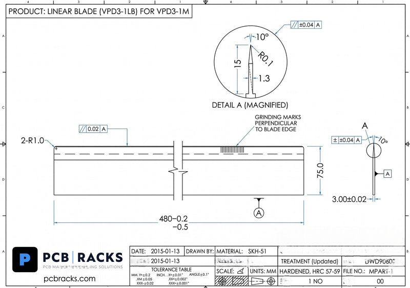 VPD3-1M detail view 5