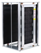B0104M-200C Adjustable Conductive ESD PCB Magazine Rack, 14 x 12-5/8 in (355 x 320 mm), 50 Slots, Screw, view 1