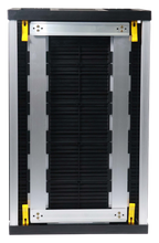 B0105GPN-80C Adjustable Conductive ESD PCB Magazine Rack, 14 x 12-5/8 in (355 x 320 mm), 50 Slots, Gear, view 1