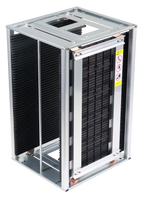 B0104N-80C Adjustable Conductive ESD PCB Magazine Rack, 14 x 12-5/8 in (355 x 320 mm), 50 Slots, Screw, view 2
