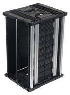B0105GPN-80C Adjustable Conductive ESD PCB Magazine Rack, 14 x 12-5/8 in (355 x 320 mm), 50 Slots, Gear, view 2