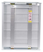 B0106GL HT-300C Adjustable ESD PCB Magazine Rack, 18-1/8 x 15-3/4 in (460 x 400 mm), 50 Slots, Gear, High Temp (300C/572F), view 2