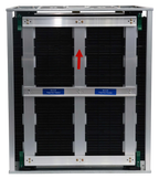 B0108GM-200C Adjustable Conductive ESD PCB Magazine Rack, 21-1/16 x 18-1/8 in (535 x 460 mm), 50 Slots, Gear, view 2