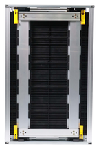 B0103GM-200C Adjustable Conductive ESD PCB Magazine Rack, 14 x 12-5/8 in (355 x 320 mm), 50 Slots, Gear, view 2