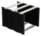 Karry-All 35 Portable Conductive ESD PCB Rack, 13-3/4 x 6-7/8 in (350 x 175 mm), 30 Slots, Pack of 10, view 3