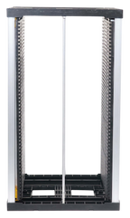 B0105GPN-80C Adjustable Conductive ESD PCB Magazine Rack, 14 x 12-5/8 in (355 x 320 mm), 50 Slots, Gear, view 3