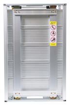 B0103GL HT-300C Adjustable ESD PCB Magazine Rack, 14 x 12-5/8 in (355 x 320 mm), 50 Slots, Gear, High Temp (300C/572F), view 3