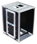 B0106GN-80C Adjustable Conductive ESD PCB Magazine Rack, 18-1/8 x 15-3/4 in (460 x 400 mm), 50 Slots, Gear, view 3