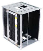 B0106GM-200C Adjustable Conductive ESD PCB Magazine Rack, 18-1/8 x 15-3/4 in (460 x 400 mm), 50 Slots, Gear, view 4