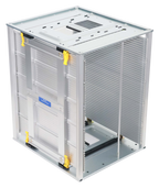 B0106GL HT-300C Adjustable ESD PCB Magazine Rack, 18-1/8 x 15-3/4 in (460 x 400 mm), 50 Slots, Gear, High Temp (300C/572F), view 4
