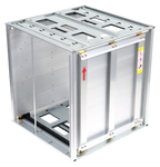 B0109GL HT-300C Adjustable ESD PCB Magazine Rack, 21-1/16 x 20-7/8 in (535 x 530 mm), 50 Slots, Gear, High Temp (300C/572F), view 4