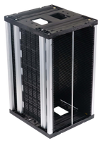 B0105GPM-120C Adjustable Conductive ESD PCB Magazine Rack, 14 x 12-5/8 in (355 x 320 mm), 50 Slots, Gear, view 5