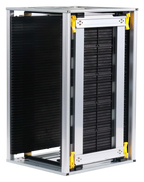 B0103GN-80C Adjustable Conductive ESD PCB Magazine Rack, 14 x 12-5/8 in (355 x 320 mm), 50 Slots, Gear, view 5