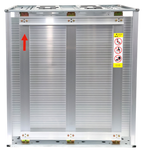 B0109GL HT-300C Adjustable ESD PCB Magazine Rack, 21-1/16 x 20-7/8 in (535 x 530 mm), 50 Slots, Gear, High Temp (300C/572F), view 6