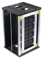 B0105GPM-120C Adjustable Conductive ESD PCB Magazine Rack, 14 x 12-5/8 in (355 x 320 mm), 50 Slots, Gear, view 7