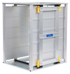 B0106GL HT-300C Adjustable ESD PCB Magazine Rack, 18-1/8 x 15-3/4 in (460 x 400 mm), 50 Slots, Gear, High Temp (300C/572F), view 7