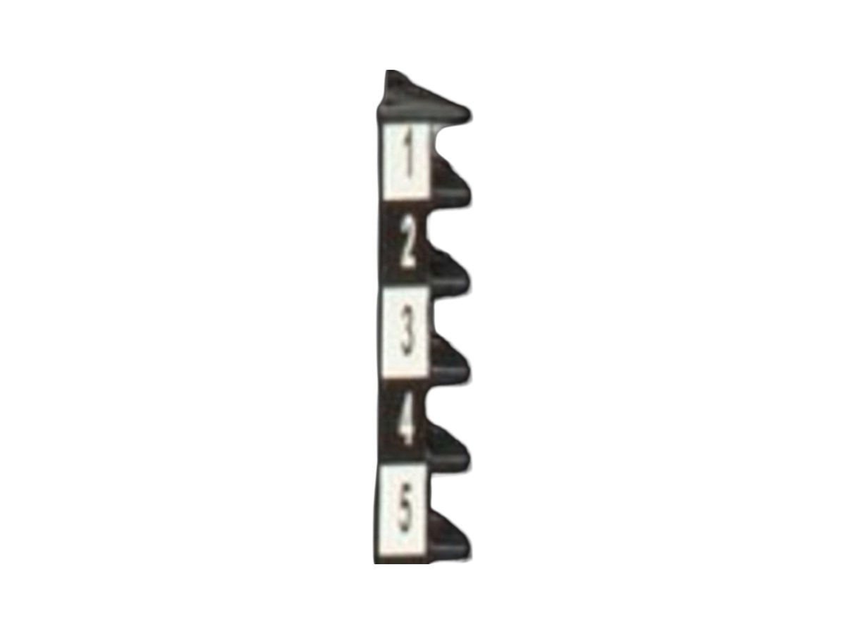 RACK-SPARE-10-SLOT-NUMBER-LABEL-SET — Slot Number Label Set (1–50)